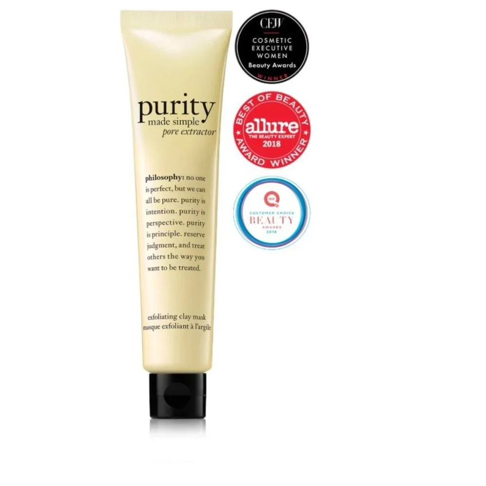 purity made simple pore extractor‎ face mask
